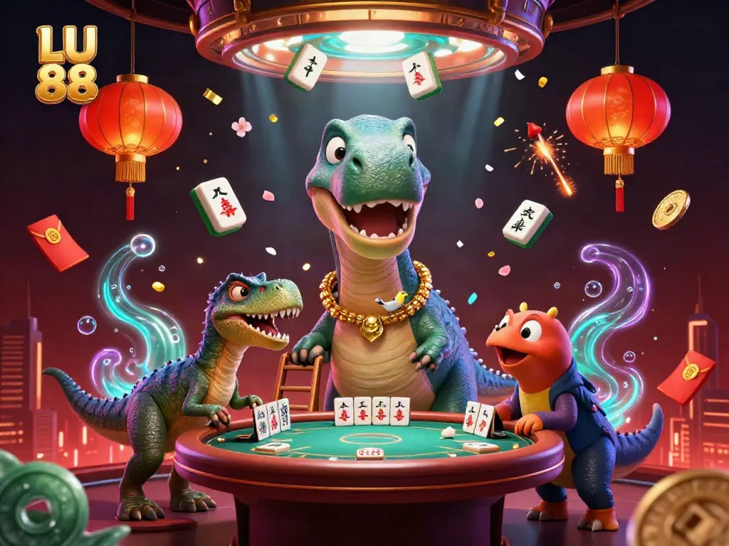 LU 88 invites players to experience thrilling games in a vibrant, animated casino environment.