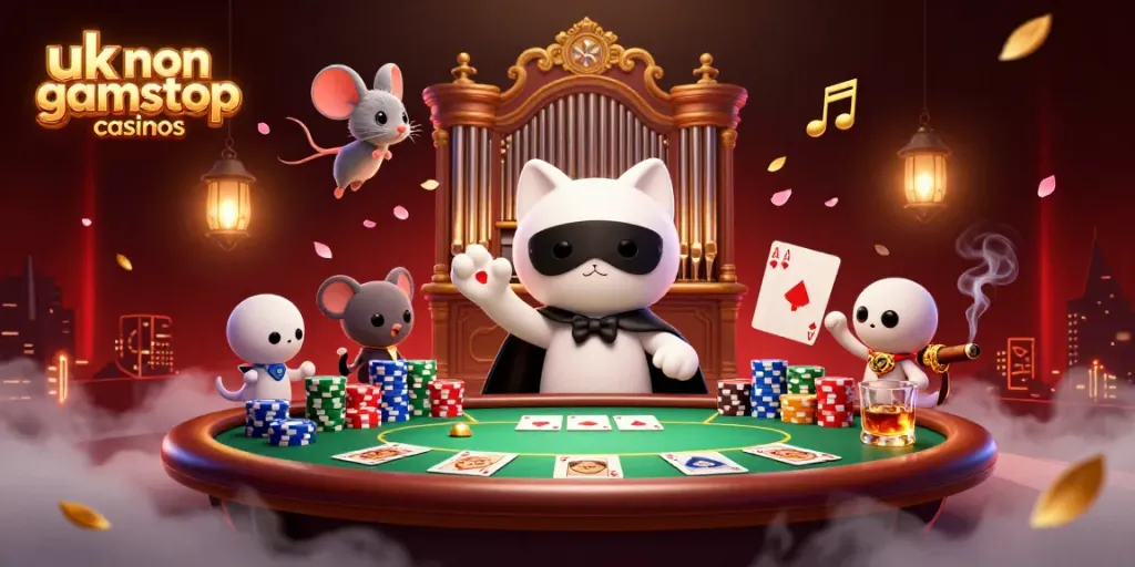 Engage with exciting gameplay at uk non gamstop casinos with vibrant casino characters and rich gaming atmosphere.