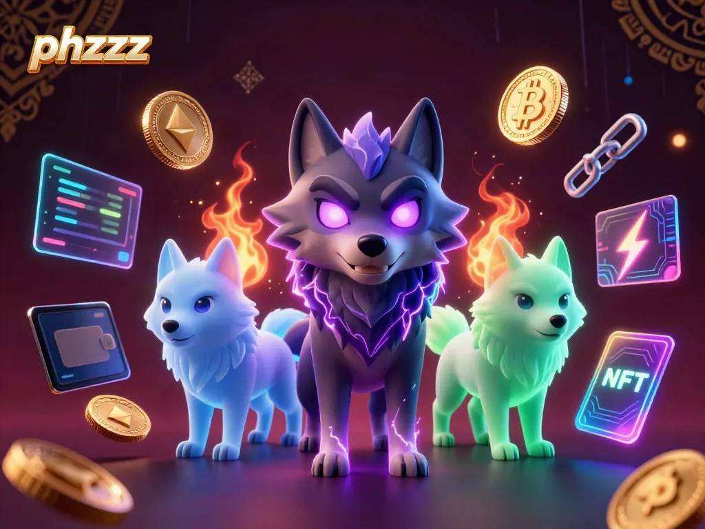 Experience thrilling crypto gaming with phzzz as spectral wolves lead the way.