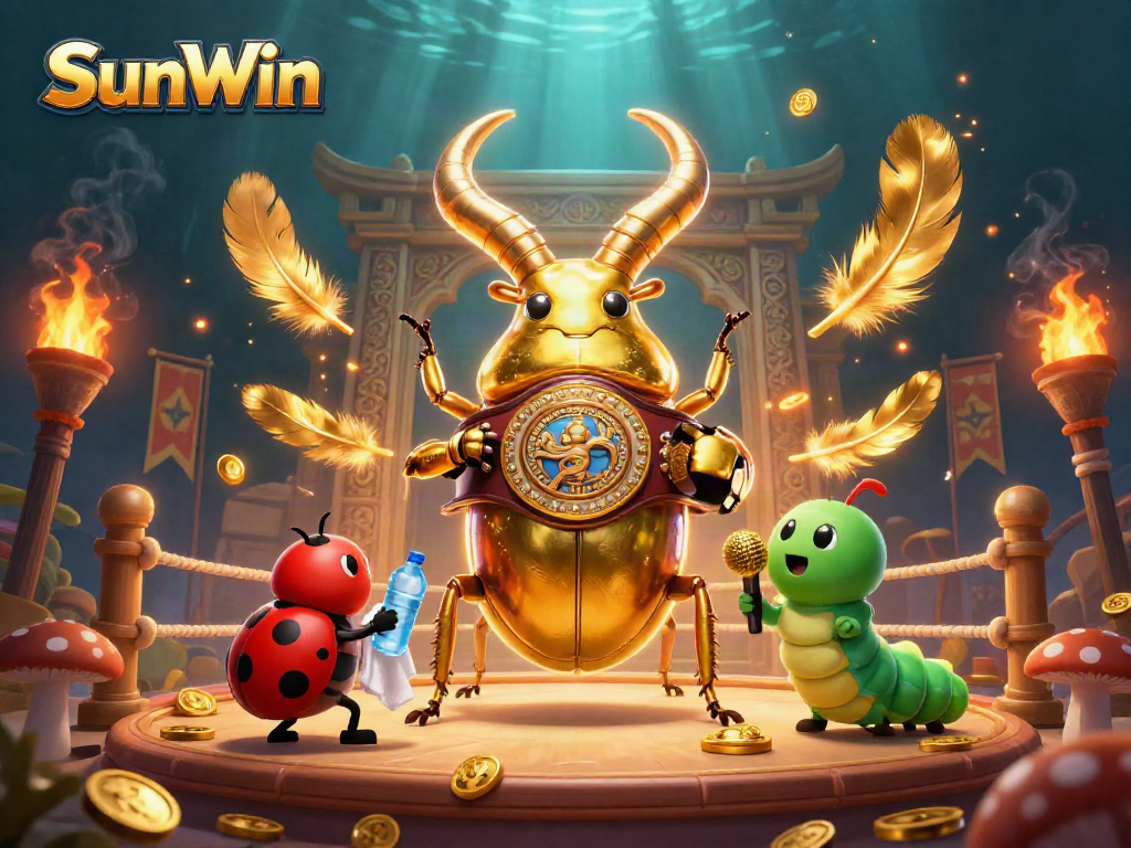 Engage in thrilling bets with SunWin's vibrant casino scene featuring dynamic characters.