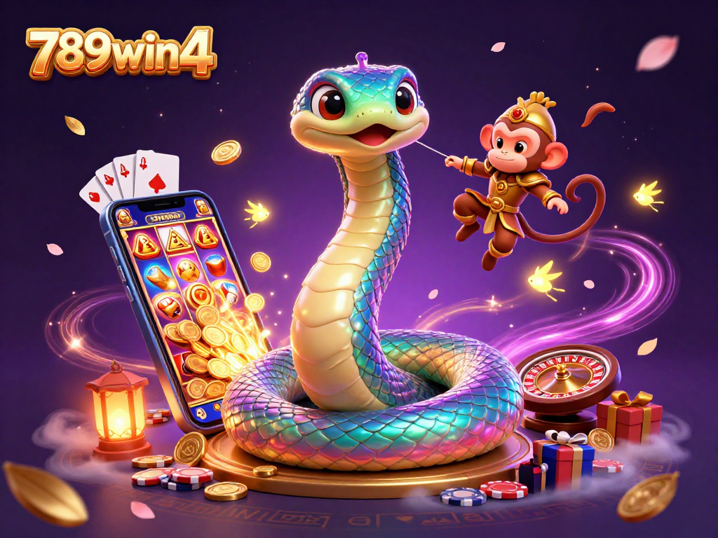 Experience thrilling excitement with 789win4 as magical creatures and casino games come alive.