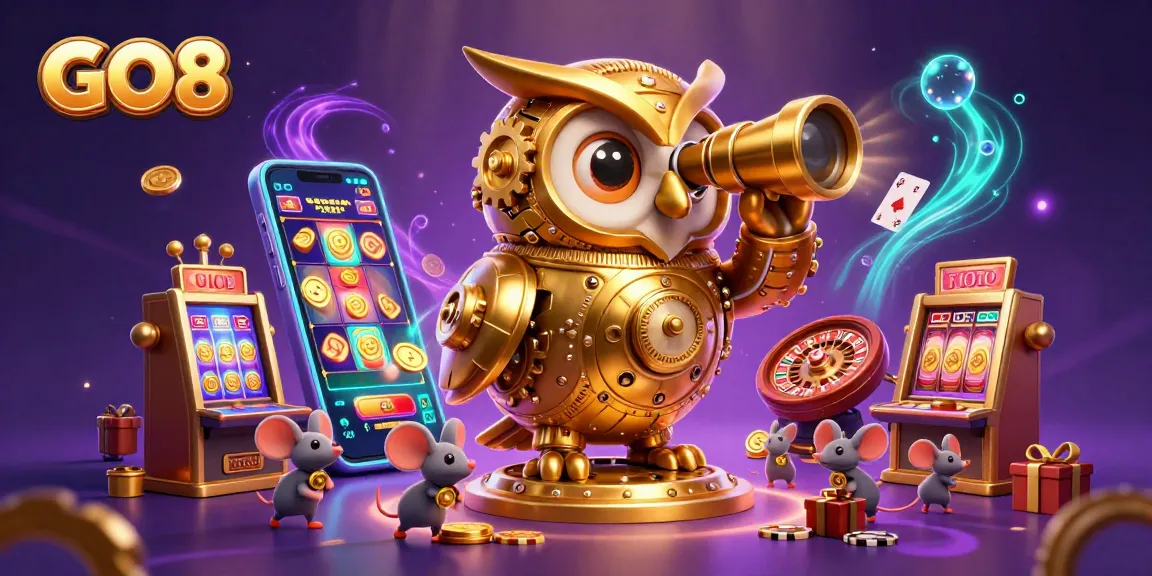 Experience the thrill of GO8's casino with vibrant slots and engaging gameplay.