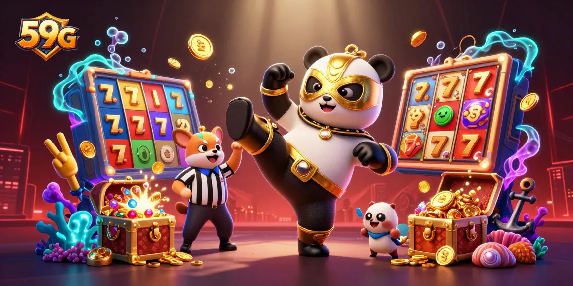 Engaging action scene with 59G characters and dynamic gambling elements in a vibrant casino atmosphere.