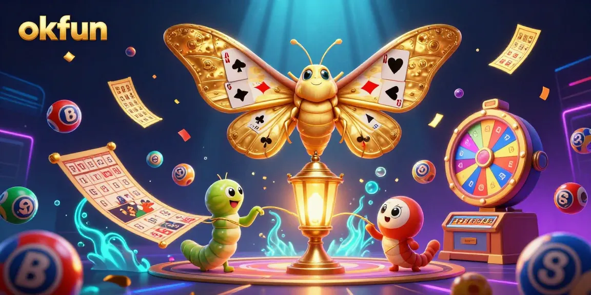 Engage in thrilling gameplay at okfun with vibrant lottery scenes and dynamic casino elements.