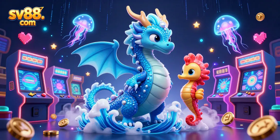 Experience thrilling gameplay at sv88. com with a vibrant underwater casino scene full of energy.